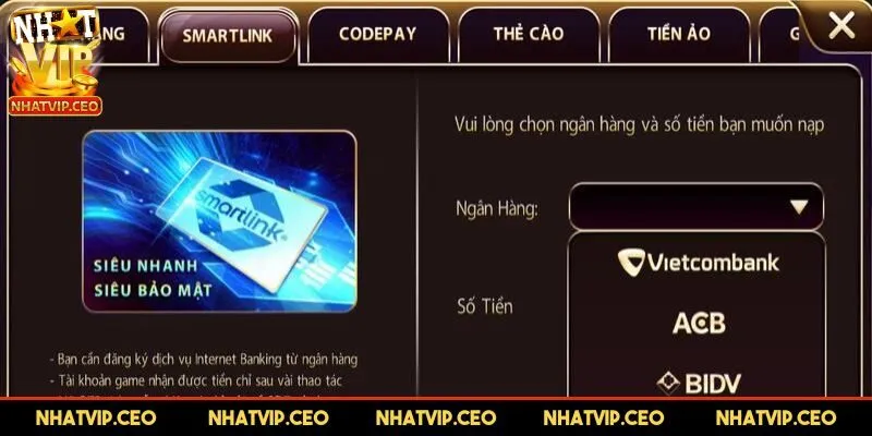 Tổng hợp các phương thức nạp tiền NHATVIP hiệu quả