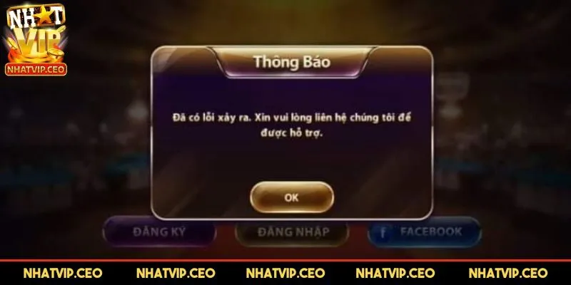 Những lỗi thường gặp khi đăng ký NHATVIP và cách xử lý
